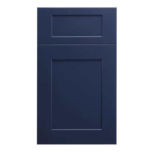 Navy Blue Refrigerator End Panel - 24"W x 96"L