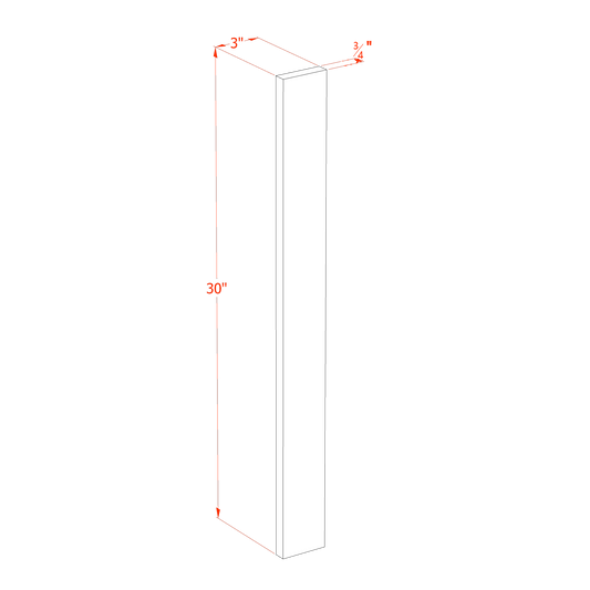 Timber Wood - 03"W x 30"L All-Purpose Filler