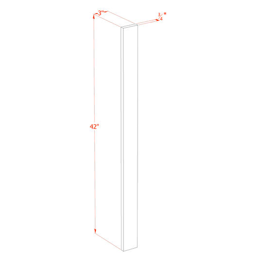 Soft Green - 03"W × 42"L All-Purpose Filler