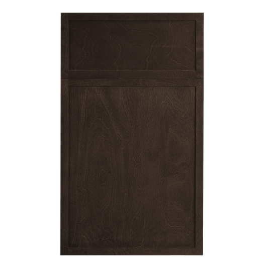 SM - WR1515: Mocha Brown Slim Shaker 15"W x 15"H x 12"D Wall Wine Rack Incl. Shelf - NextCabinets