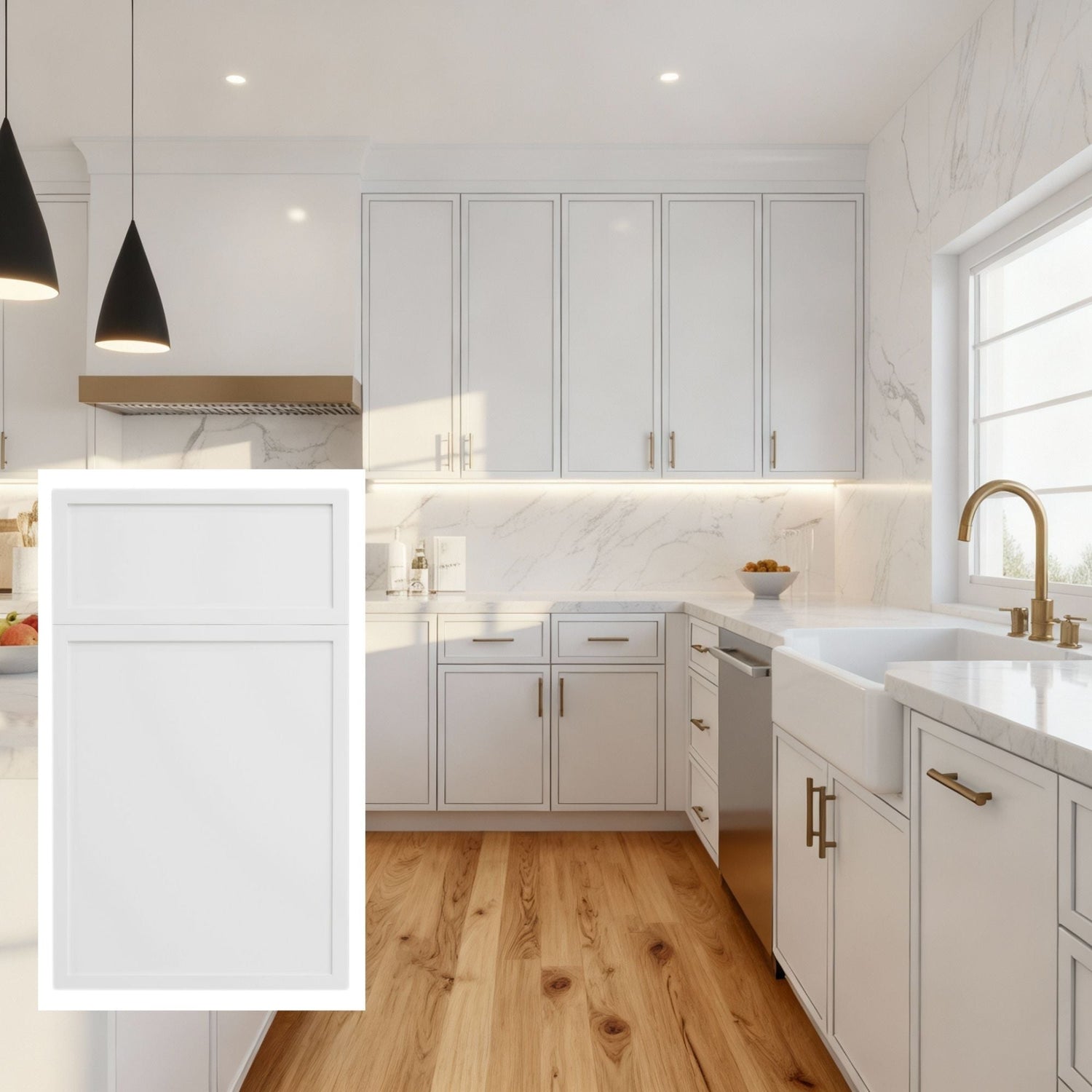 Slim Frost White Shaker