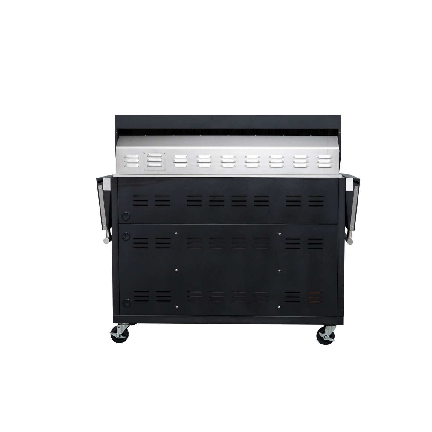 Black- 49'' Premium 304 Stainless Steel Outdoor Natural Gas Grill | 99,000 BTU 4 Burners + Infrared Rear Burner