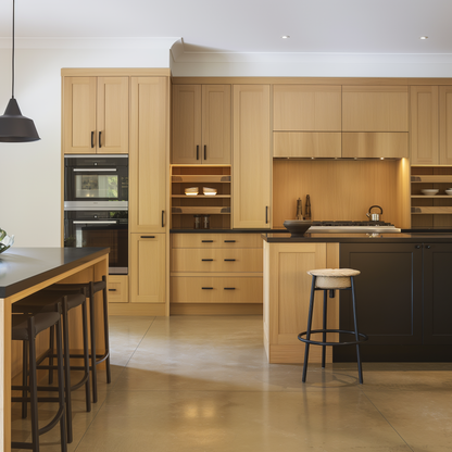 Natural Wood Shaker Door Sample