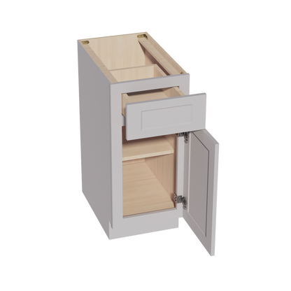 Ash Gray - 15"W Standard Base Cabinet