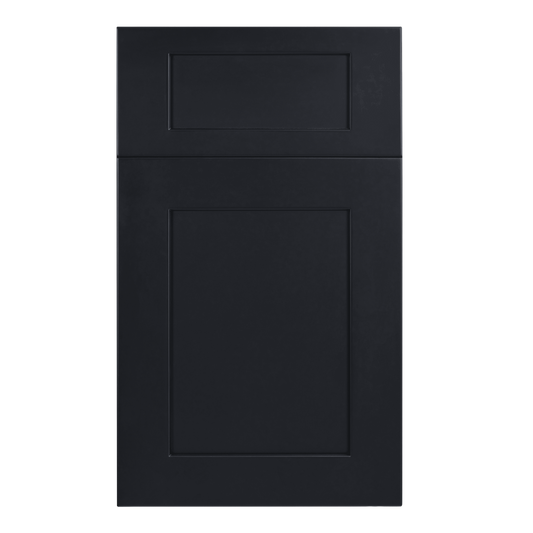 Onyx Black Standard Wall Cabinet - 42"W x 30"H