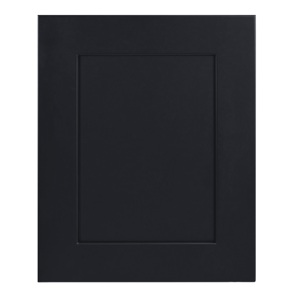 Ebony Black Shaker Sample Door