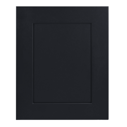 Ebony Black Shaker Sample Door