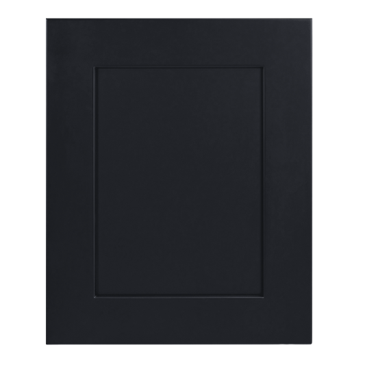 Ebony Black Shaker Sample Door