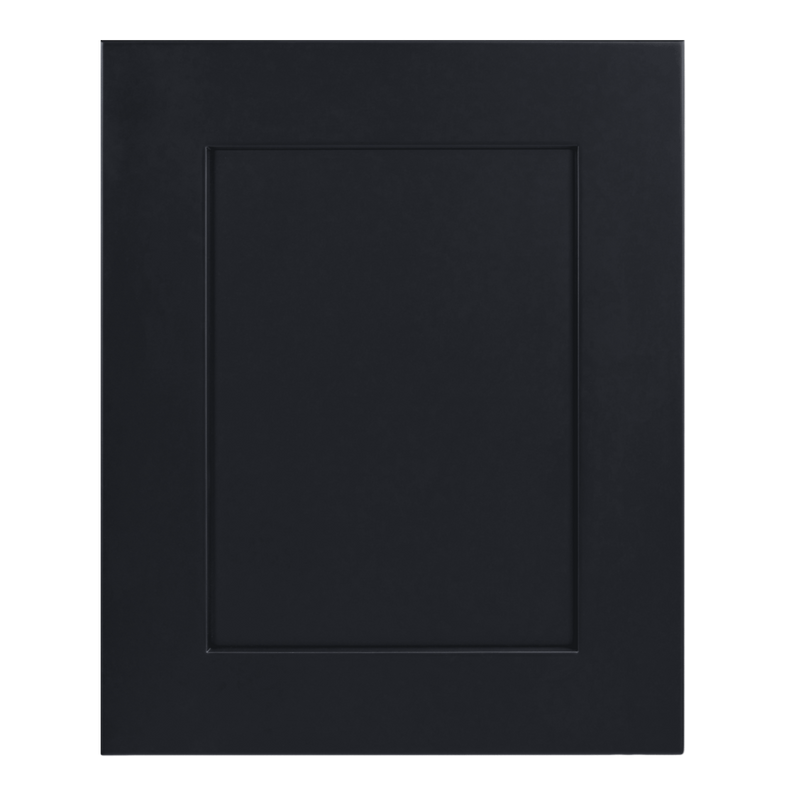 Ebony Black Shaker Sample Door