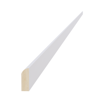 Frost White - 3/4"W x 96"L Scribe Molding
