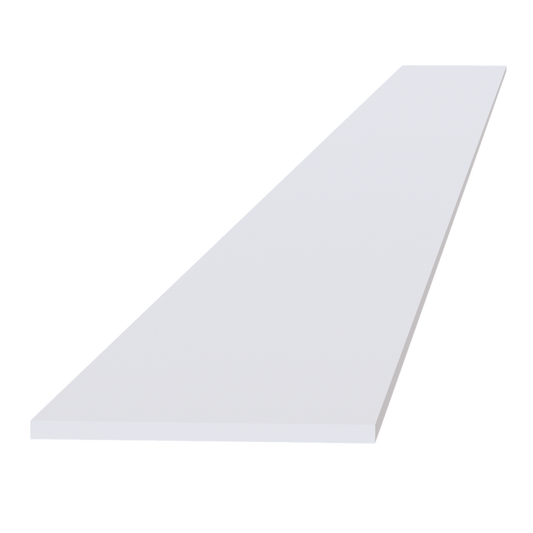 Frost White - 4-1/2"W x 96"L Toe Kick