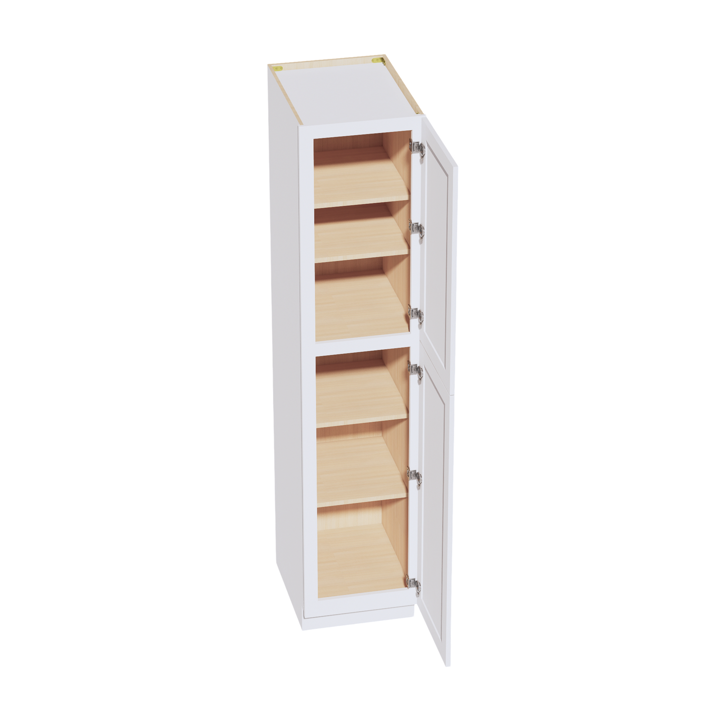 Frost White  - 18"W  x  84"H Tall Pantry Cabinet