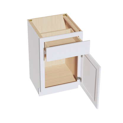 Frost White - 21"W Vanity Base Cabinet