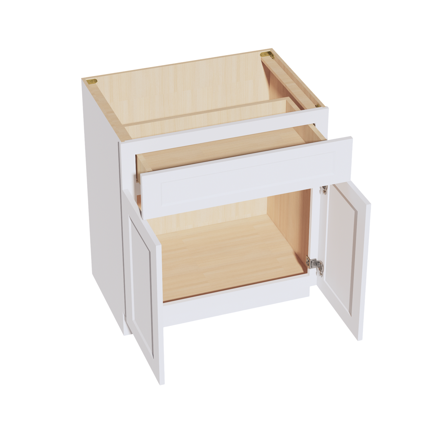 Frost White - 30"W Vanity Base Cabinet