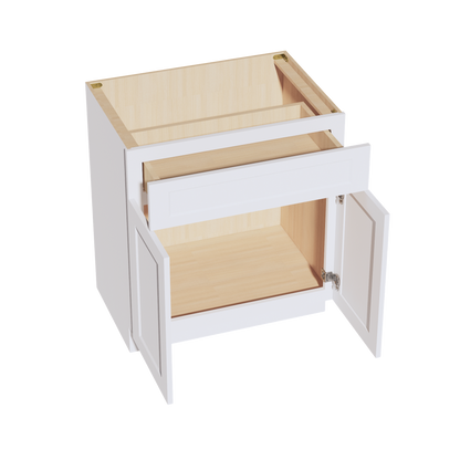 Frost White - 30"W Vanity Base Cabinet