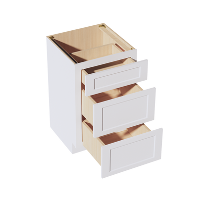 Frost White - 21"W Vanity Drawer Base Cabinet