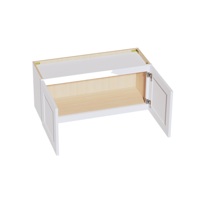 Frost White - 33"W x 15"H Standard Wall Cabinet