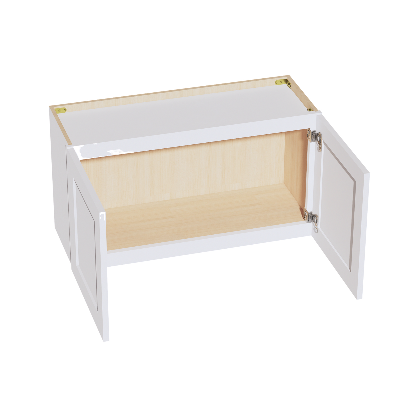 Frost White - 33"W x 18"H Standard Wall Cabinet