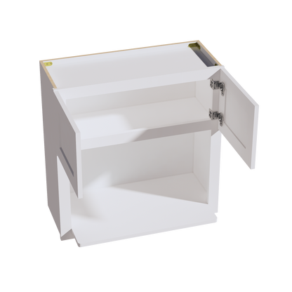 Frost White - 30"W x 30"H Microwave Wall Cabinet