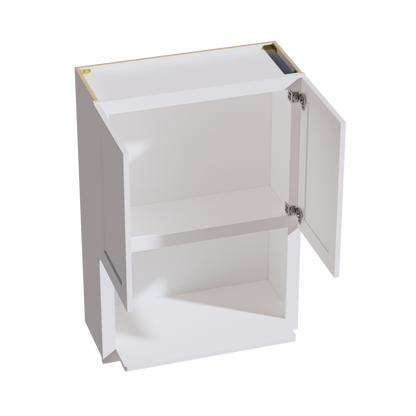 Frost White - 30"W x 42"H Microwave Wall Cabinet