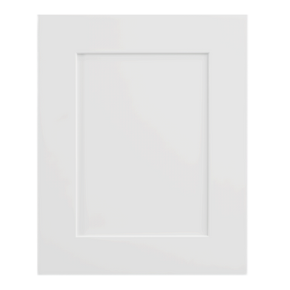 Polar White Shaker Door Sample