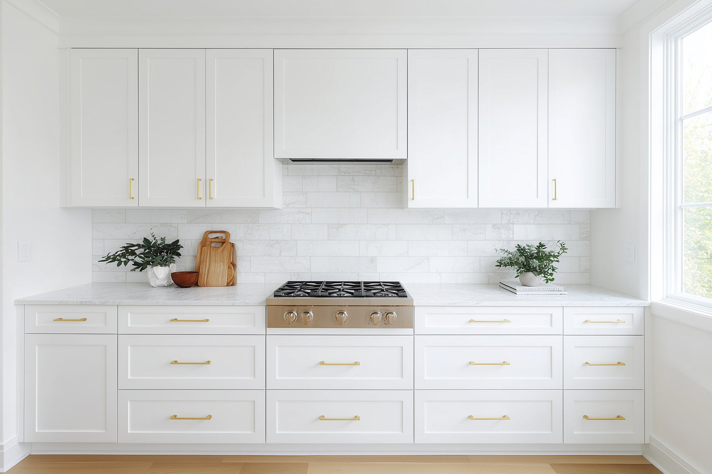 Polar White Shaker Door Sample