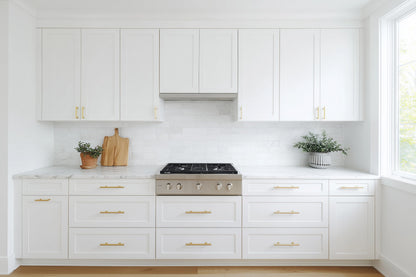 Polar White Shaker 10x10 RTA Cabinets