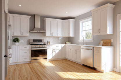 Polar White Shaker Door Sample