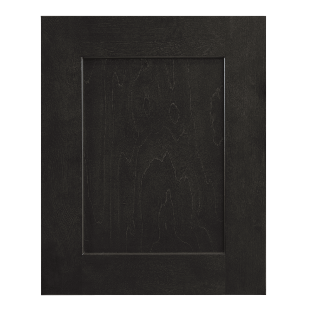 Charcoal Gray Shaker Door Sample