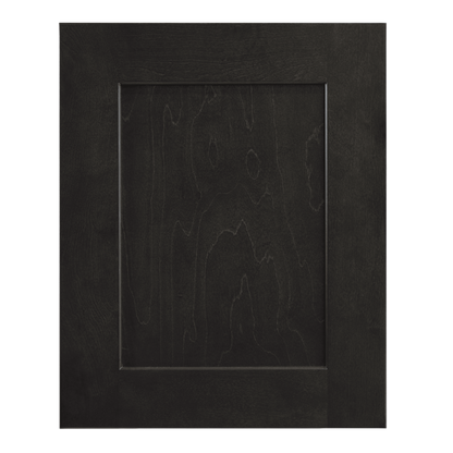 Charcoal Gray Shaker Door Sample