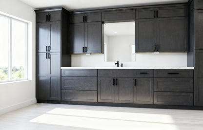 Dark Gray Shaker Sample Door