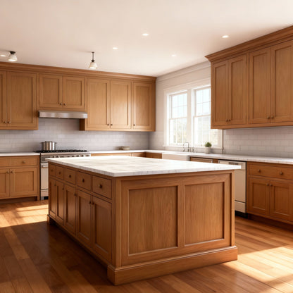 Natural Wood Shaker Door Sample