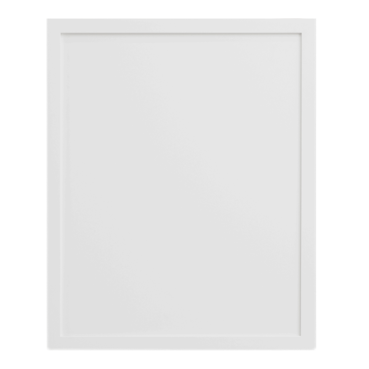 Slim Polar White Shaker Door Sample