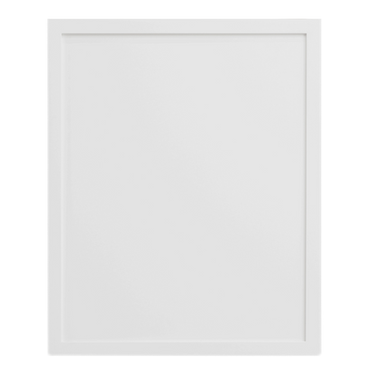 Slim Polar White Shaker Door Sample