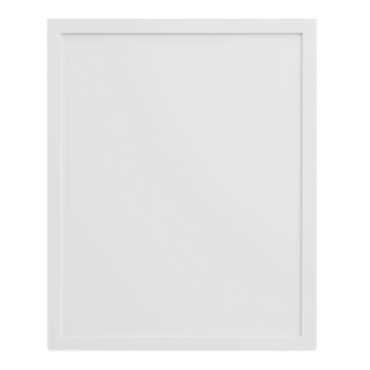 Slim Polar White Shaker Door Sample