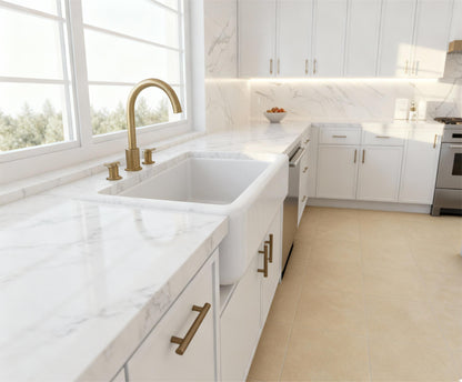 Frost White Slim Shaker 10x10 Kitchen