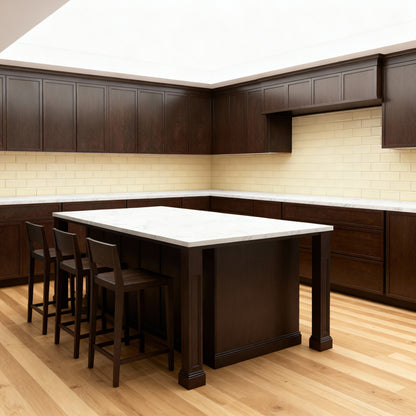 Mocha Brown Slim Shaker 10x10 Kitchen