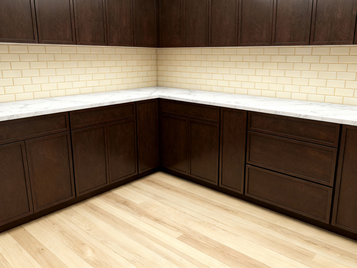 Mocha Brown Slim Shaker 10x10 Kitchen