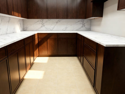 Slim Espresso Brown Shaker Door Sample