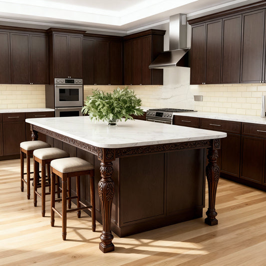 Slim Espresso Brown Shaker Door Sample