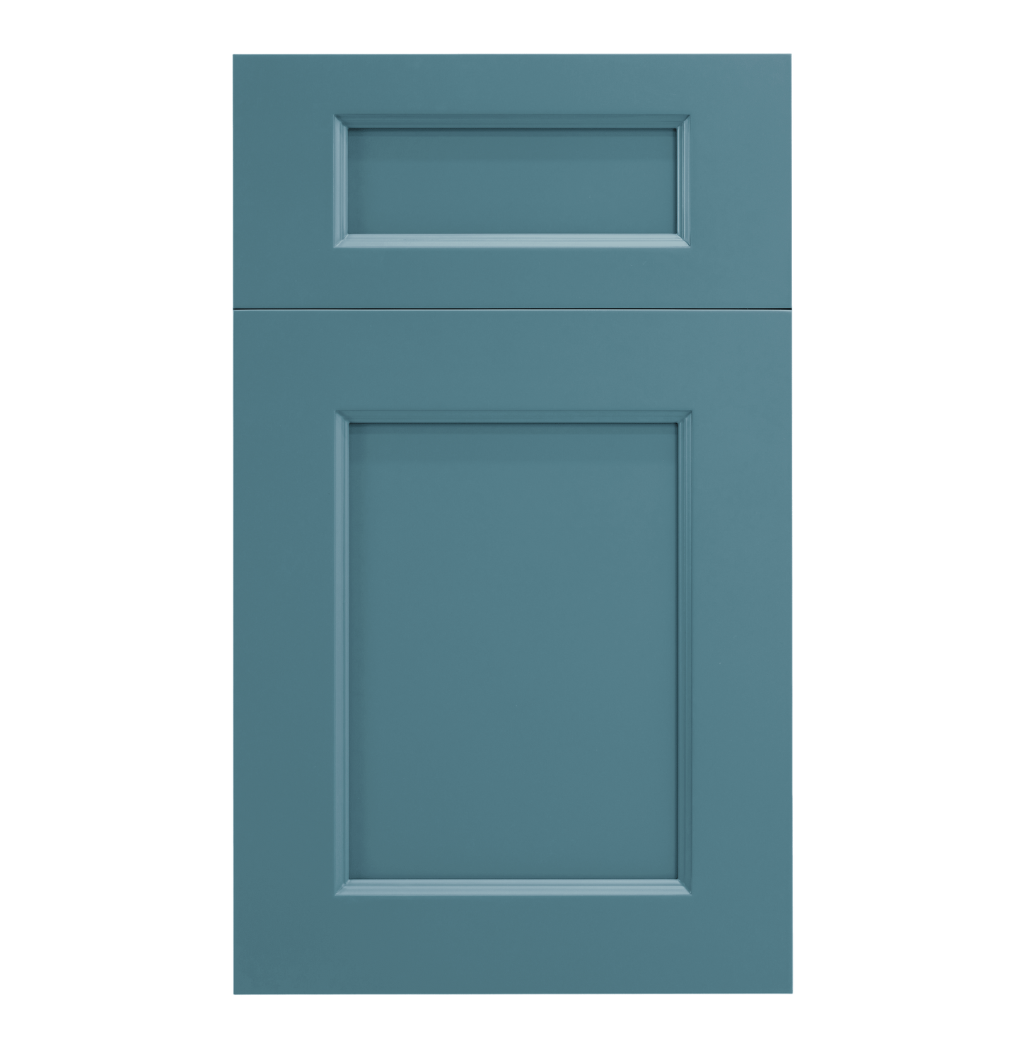 Teal Green Standard Wall Cabinet - 12"W x 36"H