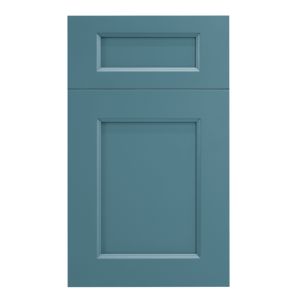 Teal Green Tall Oven Cabinet - 33"W x 96"H