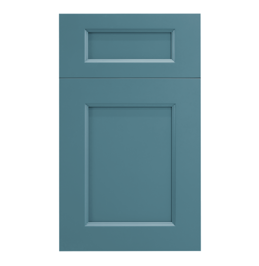 Teal Green Corner Sink Base Cabinet - 36"W