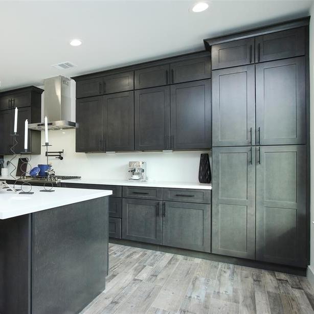 Charcoal Gray Shaker 10x10 RTA Cabinets