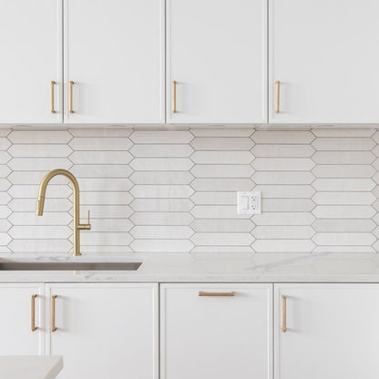 Frost White Slim Shaker 10x10 Kitchen - homecabinets