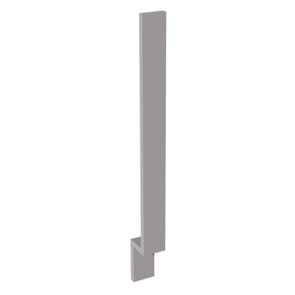 HA - BF3: Ash Gray Shaker 3"W Base Cabinet Filler - NextCabinets