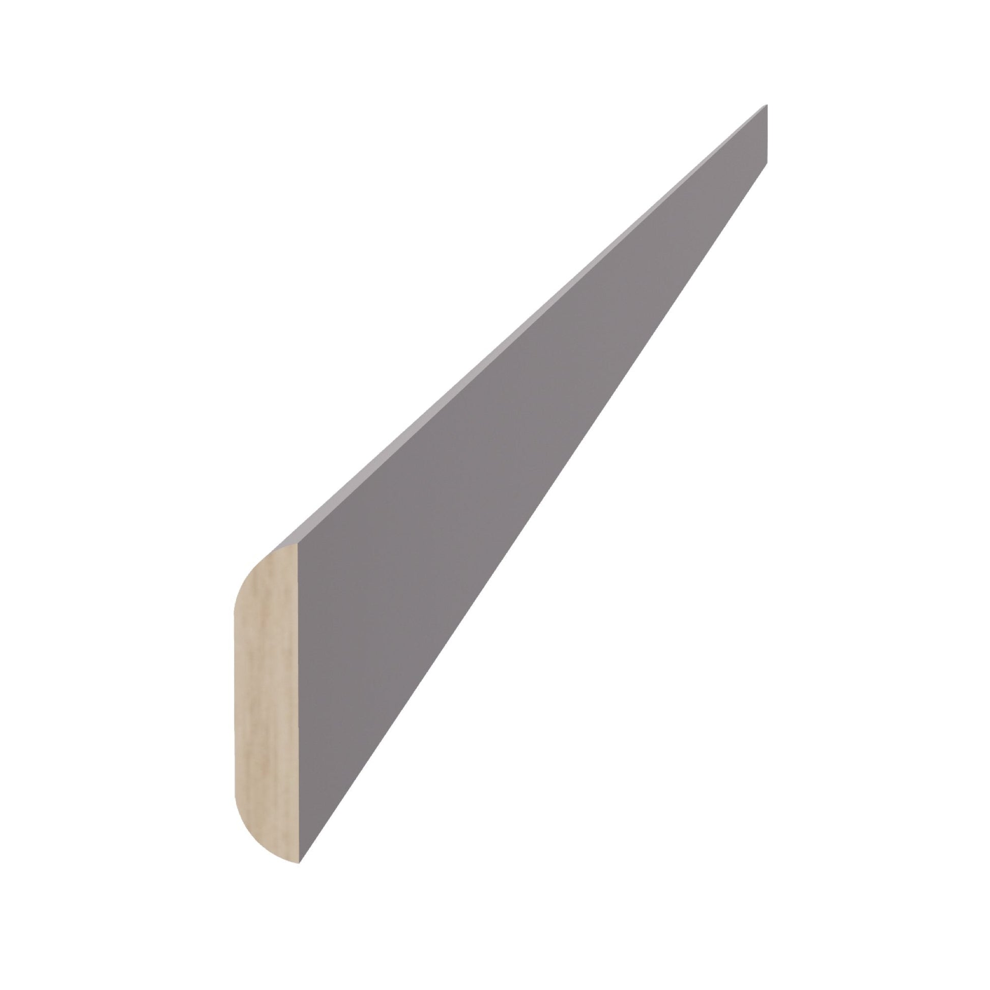 HA - BM1 - 1/4: Ash Gray Shaker 96"W x 1 - 1/4"H x 1/4"D Batten Molding - NextCabinets
