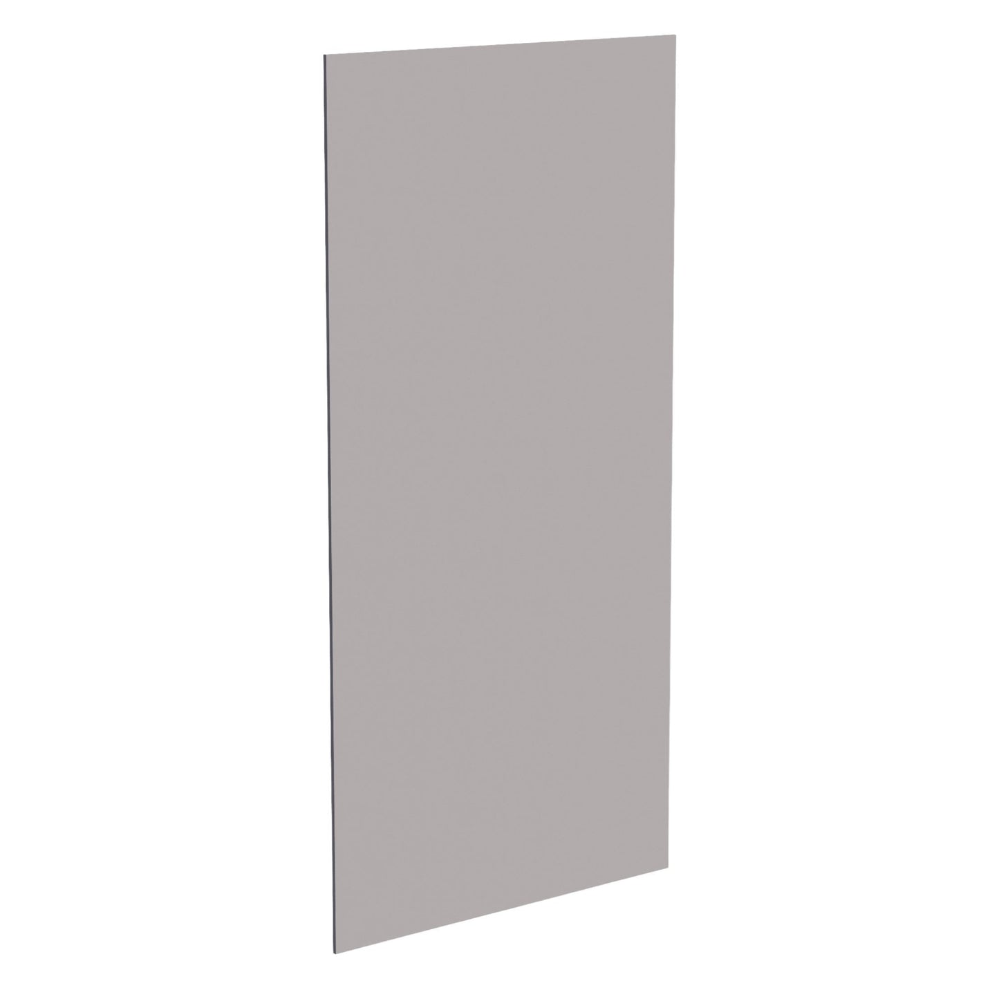 HA - BP48x96 - 1/2: Ash Gray Shaker 48"W x 96"H x 1/2"D Base End Skin Panel - NextCabinets