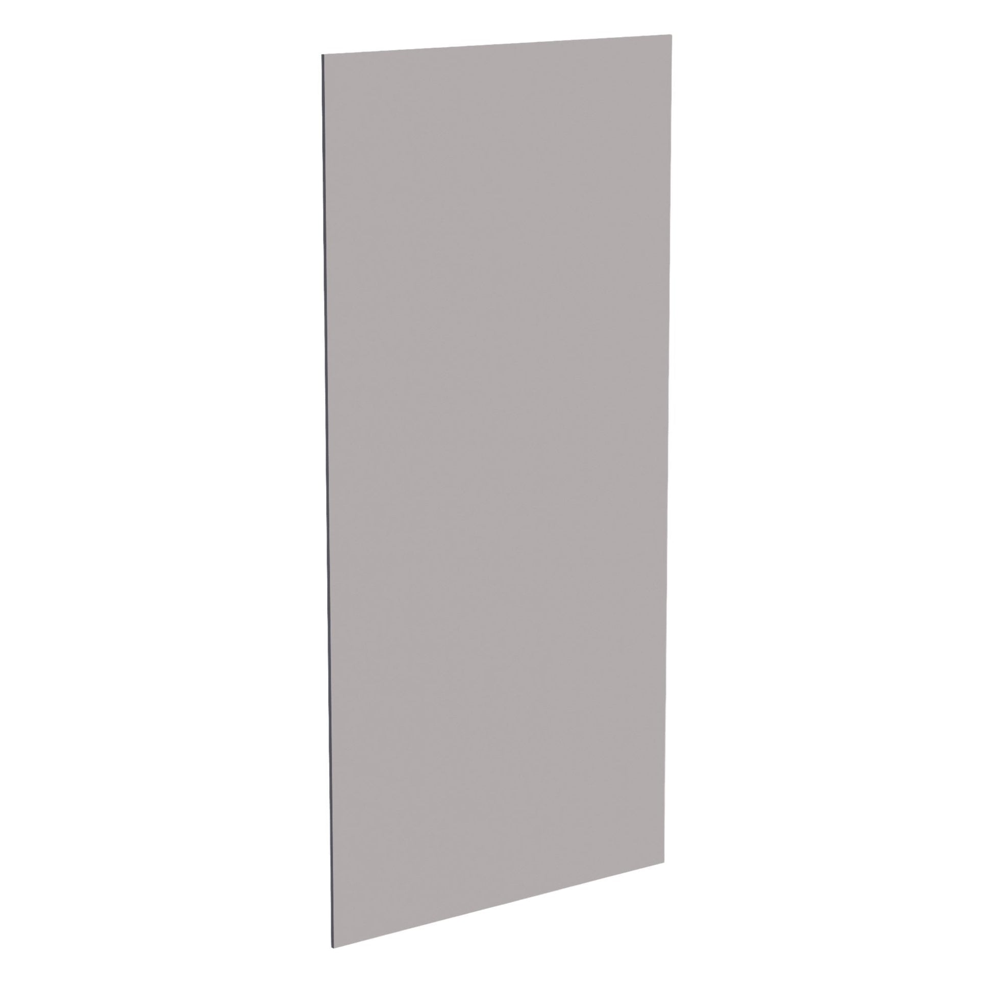 HA - BP48x96 - 1/2: Ash Gray Shaker 48"W x 96"H x 1/2"D Base End Skin Panel - NextCabinets