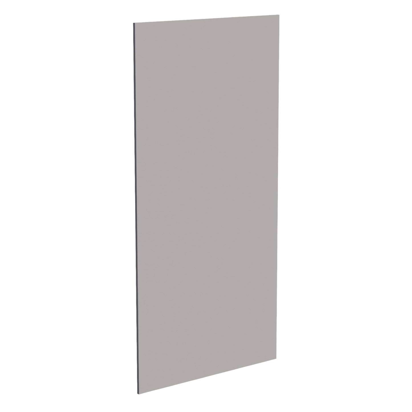 HA - BP48x96 - 3/4: Ash Gray Shaker 48"W x 96"H x 3/4"D Base End Skin Panel - NextCabinets